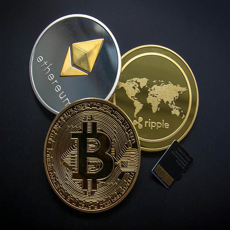 bitcoin, ethereum, ripple - crypto currencies